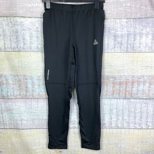 Peak Sport Faux Back Pocket Elastic Pants Leggings